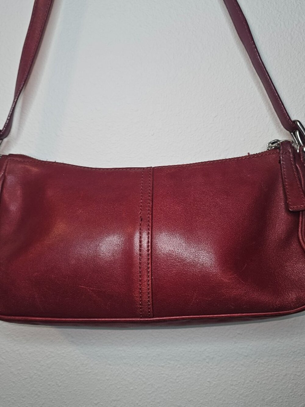 Red Coach shpulder Purse